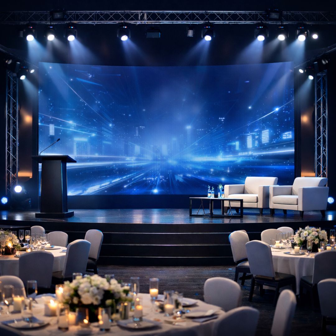 Fabric Backdrop Design